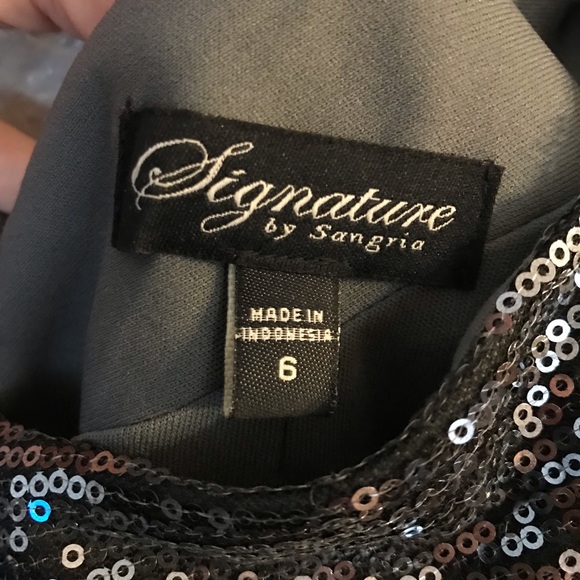 Gorgeous Silver Cocktail Dress - Picture 6 of 6